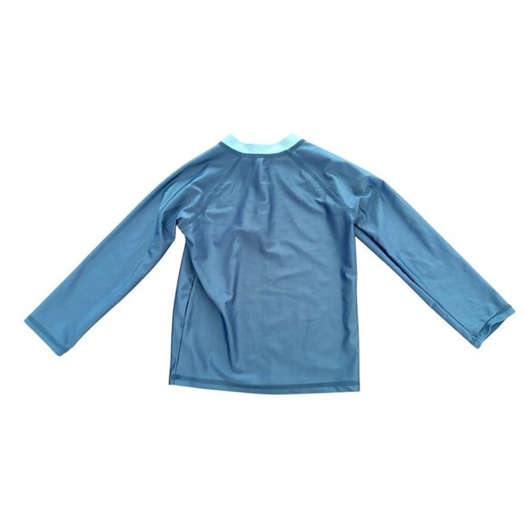 Bluey Boys Bathing Suit Swimwear 2 Piece Long Sleeve Rash Gaurd + Shorts Size 4T - Picture 3 of 10